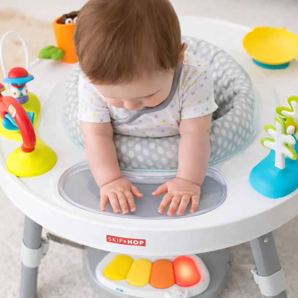 how to use a skip hop activity center safely